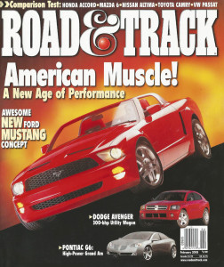 ROAD & TRACK 2003 FEB - AMERICAN MUSCLE RETURNS